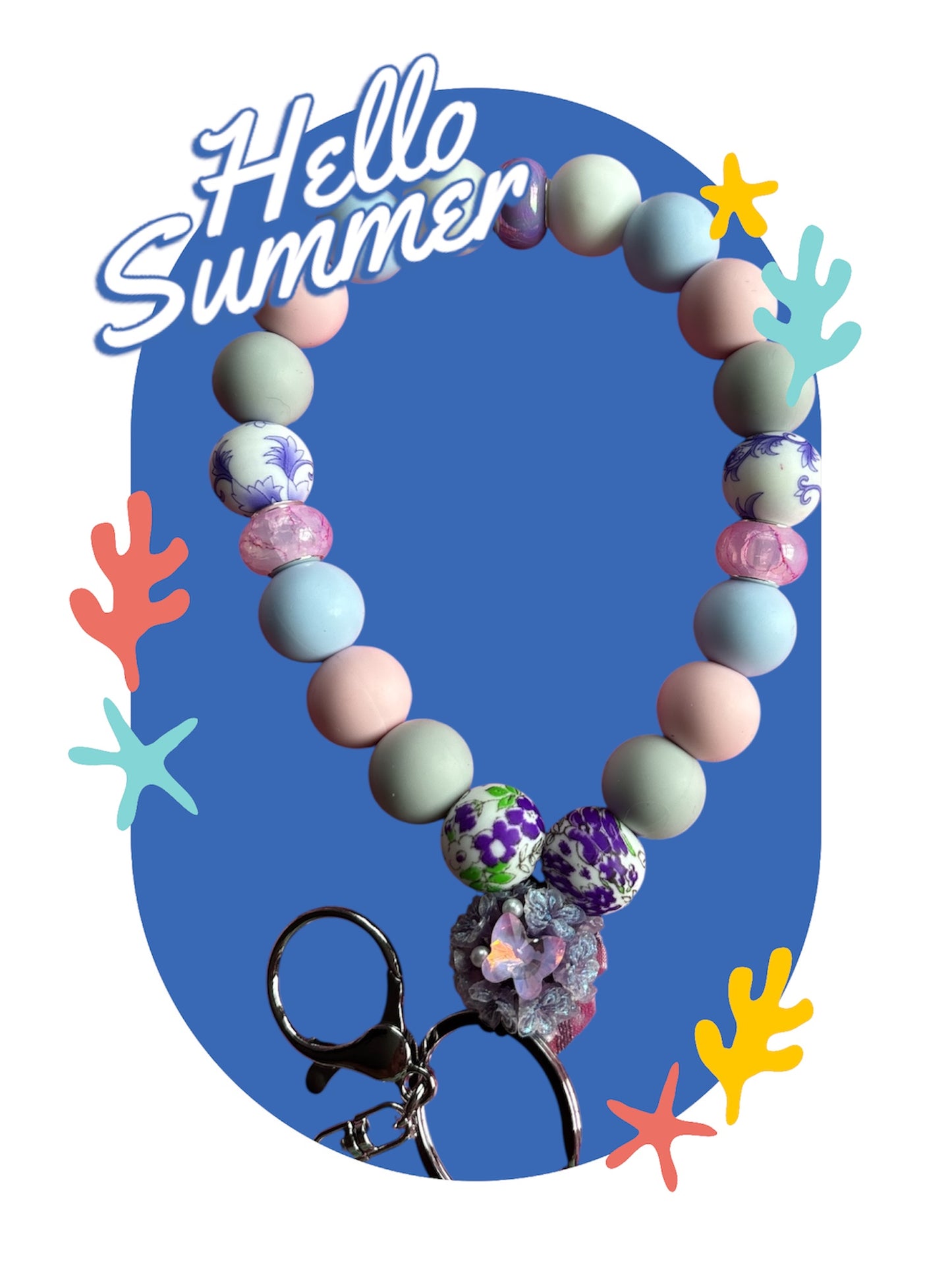Teardrop Keychain