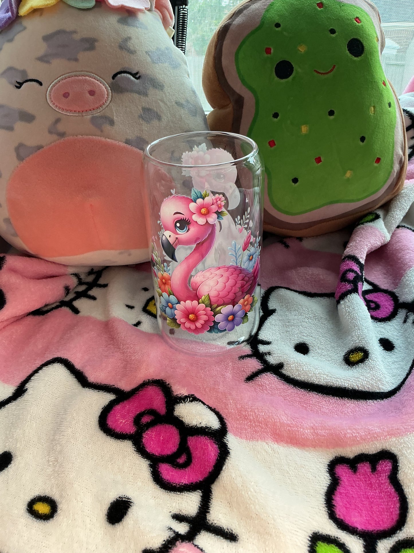 UVDFW Cups with lid and straw
