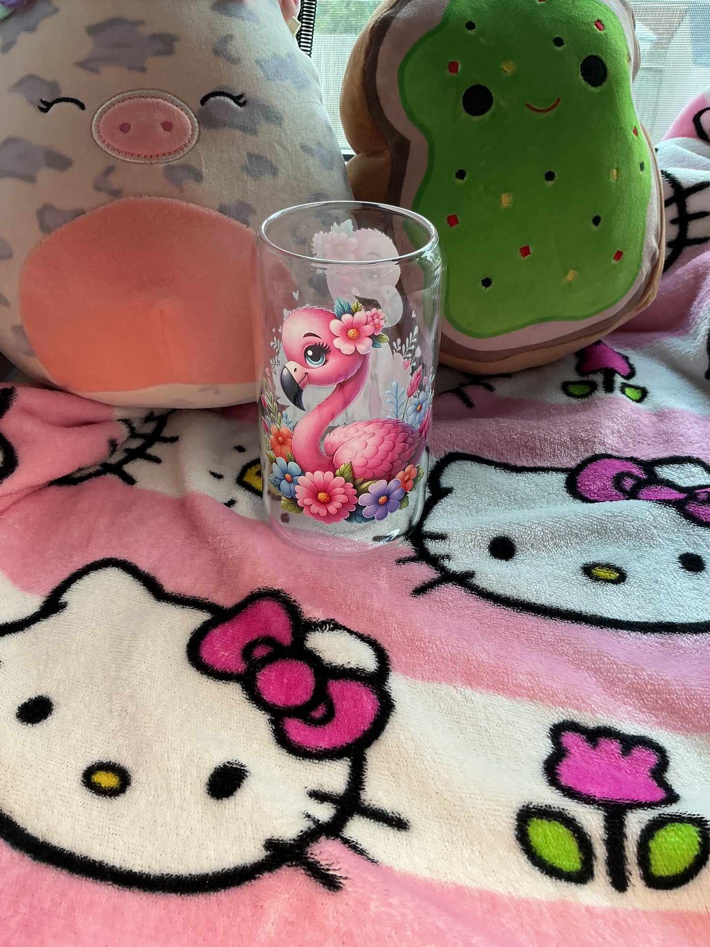UVDFW Cups with lid and straw